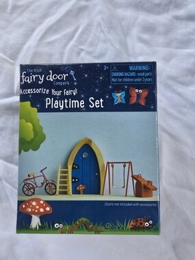 Sealed NEW the Irish Fairy Blue Door Company Playtime Accessories 4 Playtime Set